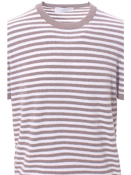 cotton striped t-shirt LA BOTTEGA DEL CASHMERE | 87158422